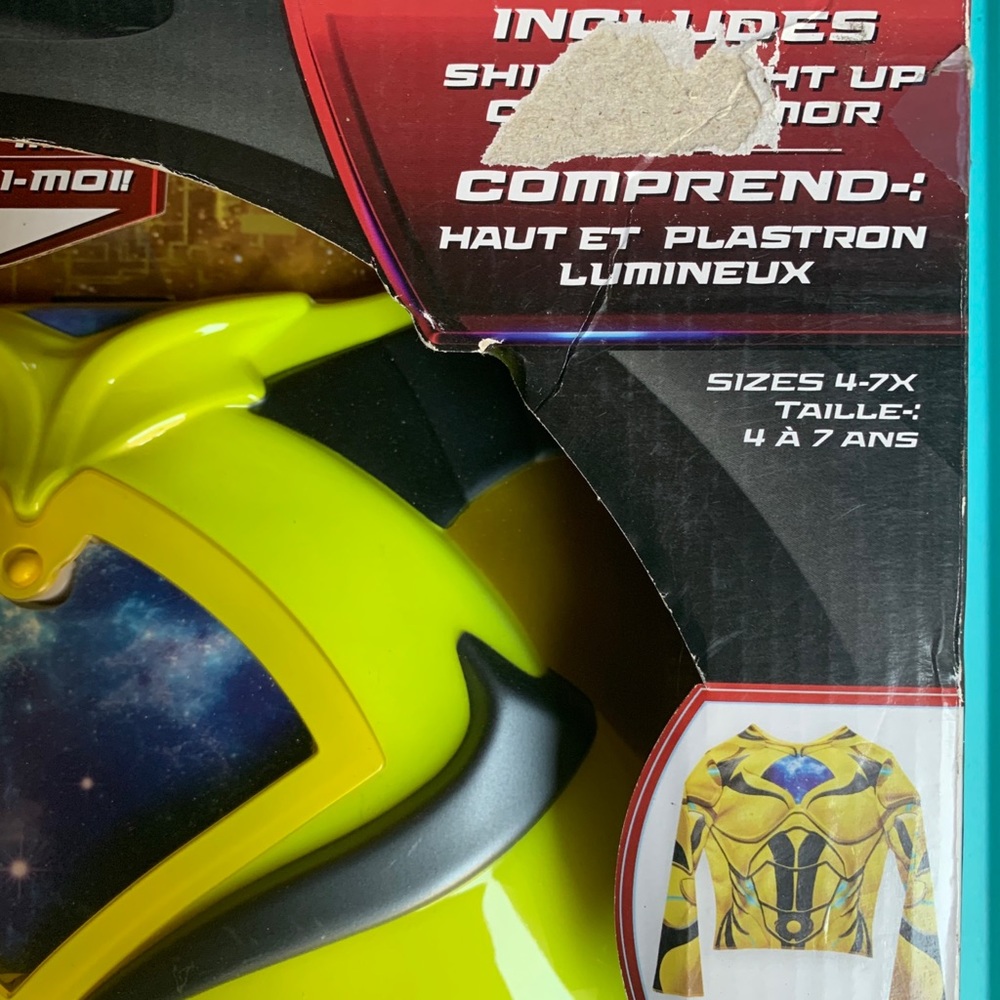 Power Rangers Deluxe Yellow Ranger Dress u… - Picture 5 of 5